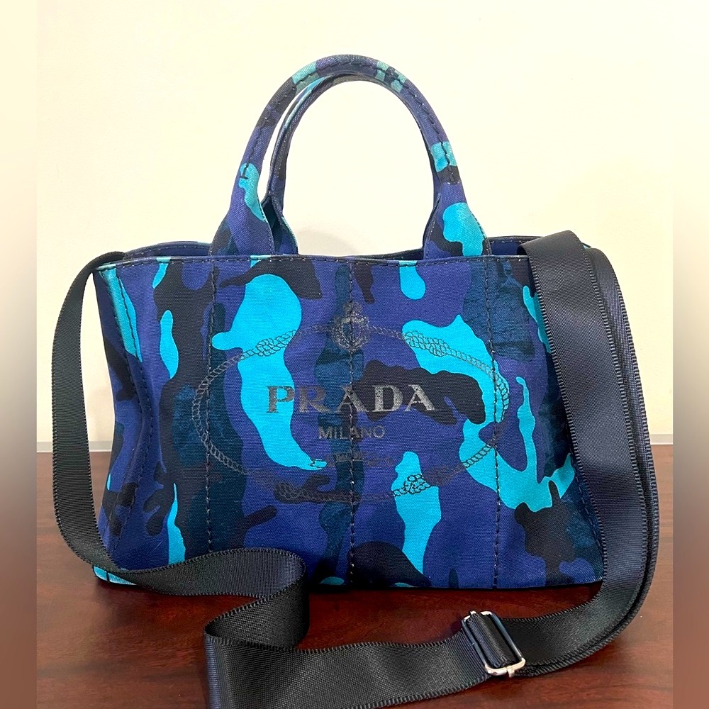 PRADA CANAPA HANDBAG - Picture 10 of 17